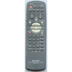 Sharp RRMCG0203AJSA VCR Remote Control