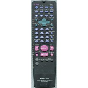 Sharp RRMCG0237AJSA VCR Remote Control