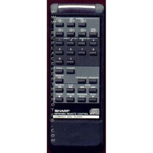 Sharp RRMCG0244AFSA Audio Remote Control