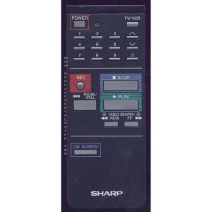 Sharp RRMCG0247GESA VCR Remote Control