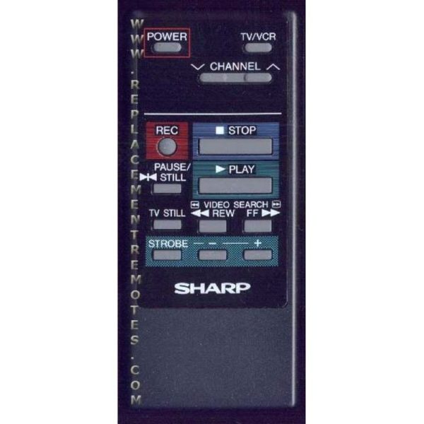 Sharp RRMCG0267GESA VCR Remote Control