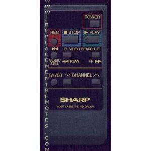 Sharp RRMCG0273GESA VCR Remote Control
