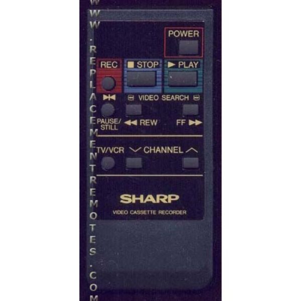 Sharp RRMCG0273GESA VCR Remote Control