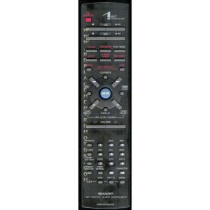 Sharp RRMCG0300AWSA Audio Remote Control