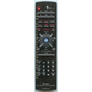 Sharp RRMCG0301AWSA Audio Remote Control