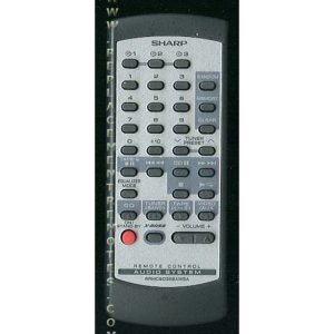 Sharp RRMCG0358AWSA Audio Remote Control