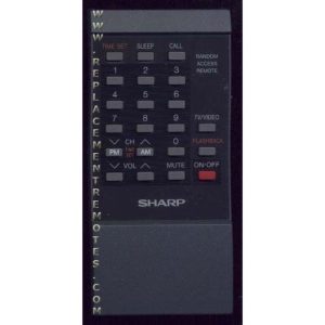 Sharp RRMCG0486CESA Audio Remote Control