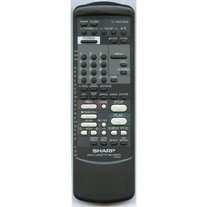 Sharp RRMCG0795GESA VCR Remote Control