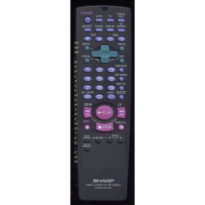 Sharp RRMCG1237AJSA VCR Remote Control