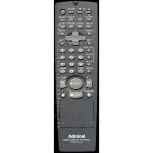 Sharp RRMCG1242AJSA Admiral VCR Remote Control