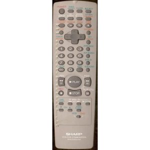 Sharp RRMCG1293AJSA DVD/VCR Remote Control