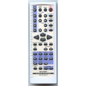 Sharp RRMCGA038AWSA Audio Remote Control