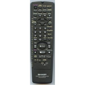 Sharp RRMCGA053WJSB DVD/VCR Remote Control