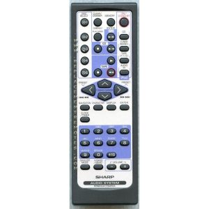 Sharp RRMCGA173AWSA Audio Remote Control