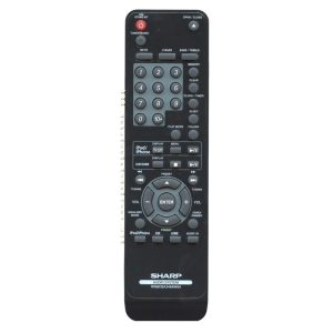 Sharp RRMCGA246AWSA Audio Remote Control