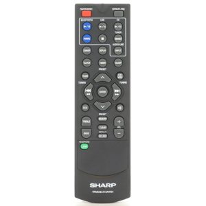Sharp RRMCGA415AWSA Micro Component System Audio Remote Control – RRMCGA415AWSA