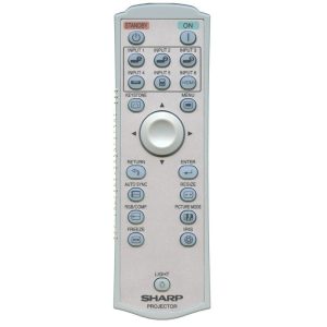 Sharp RRMCGA543WJSB Projector Remote Control
