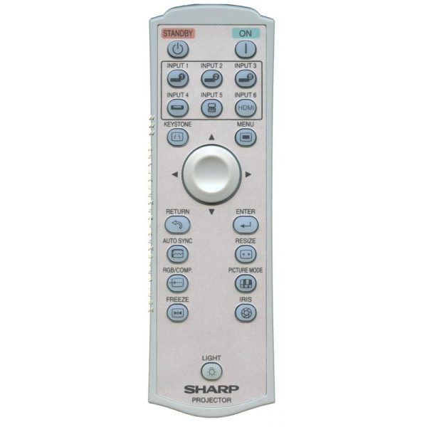 Sharp RRMCGA543WJSB Projector Remote Control