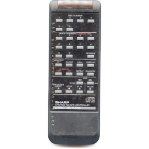 Sharp RRMCK0078AFZZ CD Remote Control