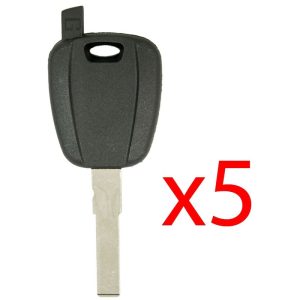 SIP22 Transponder Key Shell for Fiat – 5 PACK Aftermarket