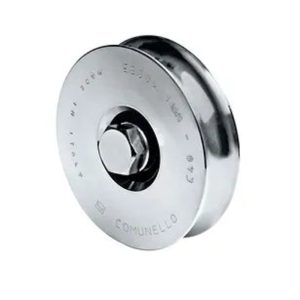Sliding Gate Fitting – Gate Wheel, Bolt-Thru Mount, 120mm 450Kg Rating, 20mm Track