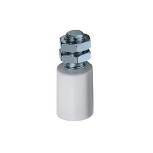 Sliding Gate Fitting – Guide Roller, 30 Diameter X40mm, White Nylon
