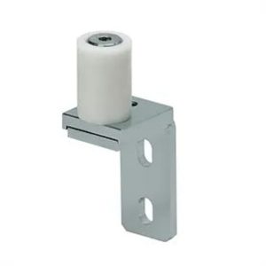 Sliding Gate Fitting – Guide Roller, Side Mount 40X57mm, White Nylon