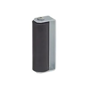 Sliding Gate Fitting – Guide Roller, Side Mount 75X40mm, Black Rubber