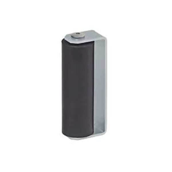 Sliding Gate Fitting – Guide Roller, Side Mount 75X40mm, Black Rubber