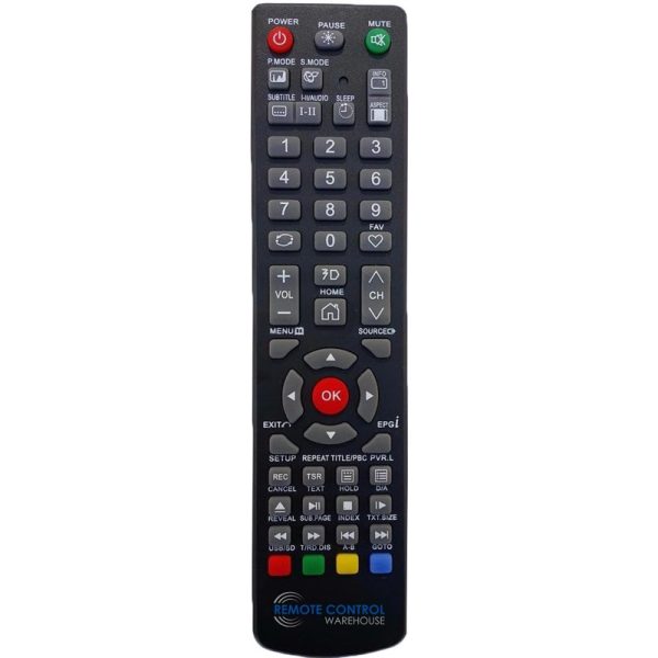 SONIQ  E24HZ17B-AU TV  REPLACEMENT REMOTE CONTROL QT1D