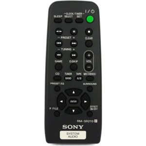 Sony Original Remote Control RMSR210 – HCDRG30 HCDRG55 MHCDX30 MHCRG55  Genuine