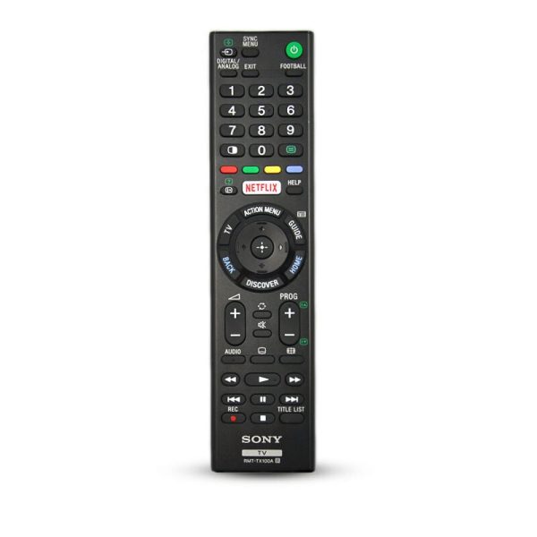 Sony Original Remote Control RMT-TX100A RMT-TX100D – KD43X8300C KD75X9400C TV Genuine