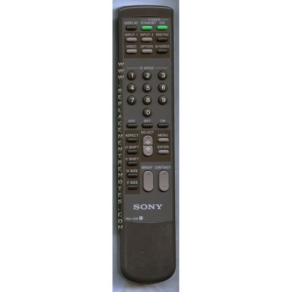 Sony RM-42B Projector Remote Control – RM42B