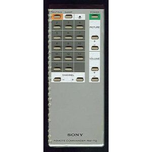 Sony RM-712 TV Remote Control – RM712