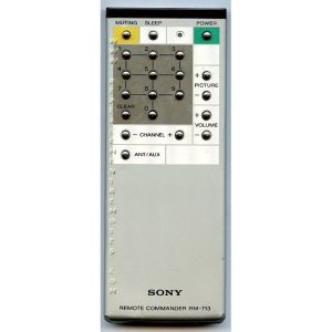 Sony RM-713 TV Remote Control – RM713