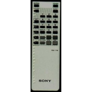 Sony RM-718 TV Remote Control – RM718