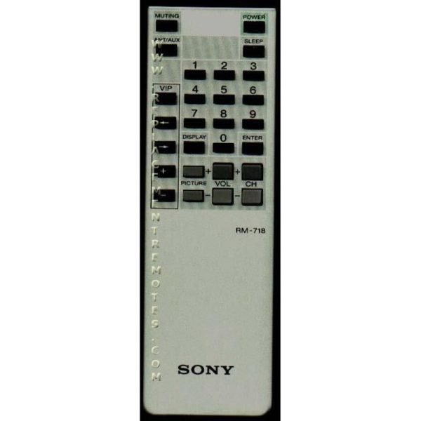 Sony RM-718 TV Remote Control – RM718