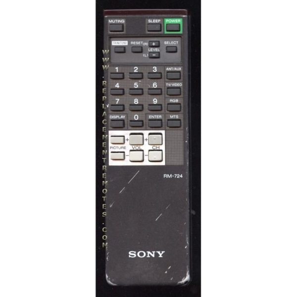 Sony RM-724 TV Remote Control – RM724