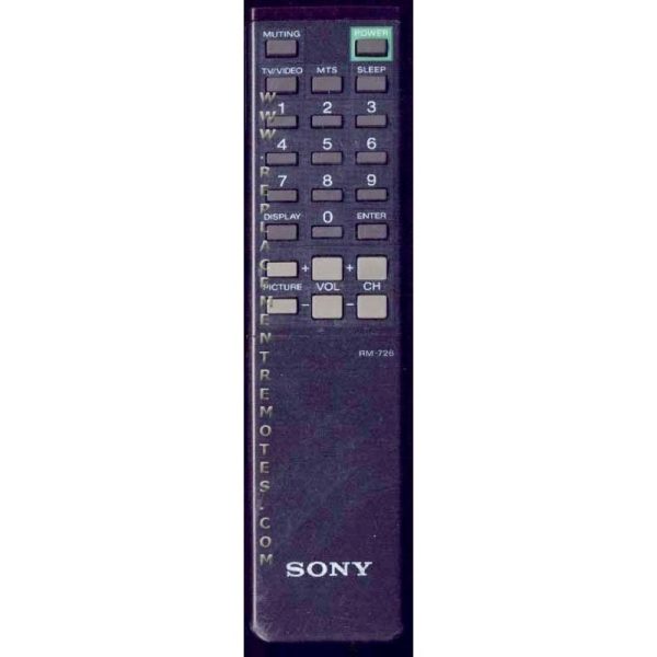 Sony RM-728 TV Remote Control – RM728