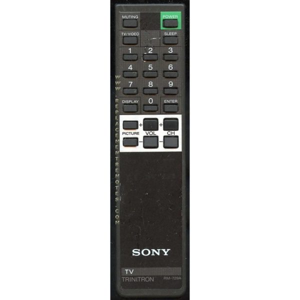 Sony RM-729A TV Remote Control – RM729A