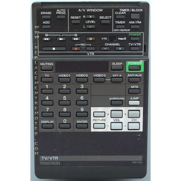 Sony RM-755 TV Remote Control – RM755