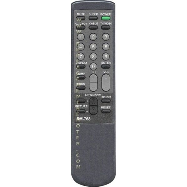 Sony RM-768G TV Remote Control – RM768G