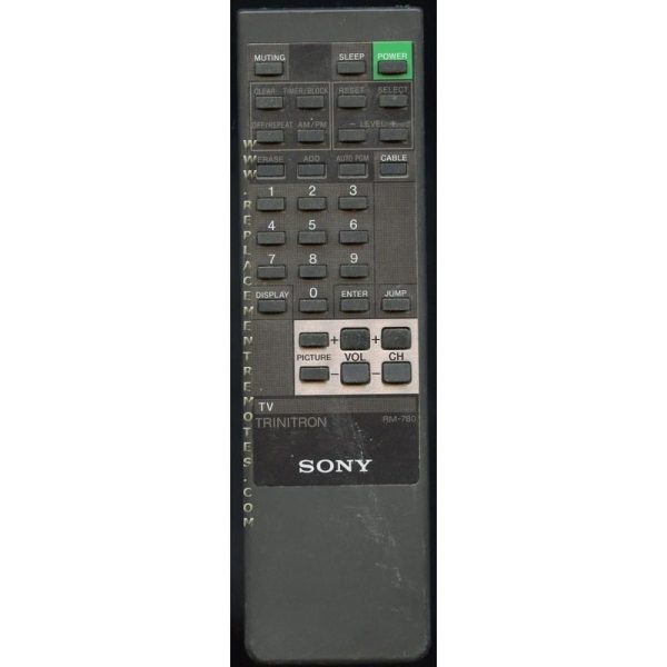 Sony RM-780 TV Remote Control – RM780
