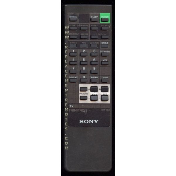 Sony RM-783 TV Remote Control – RM783