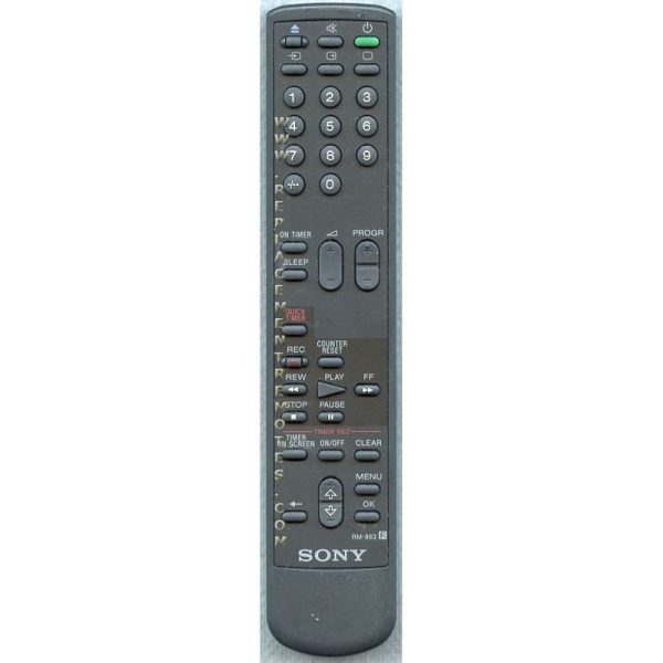 Sony RM-863 VCR Remote Control – 147338911 – RM863