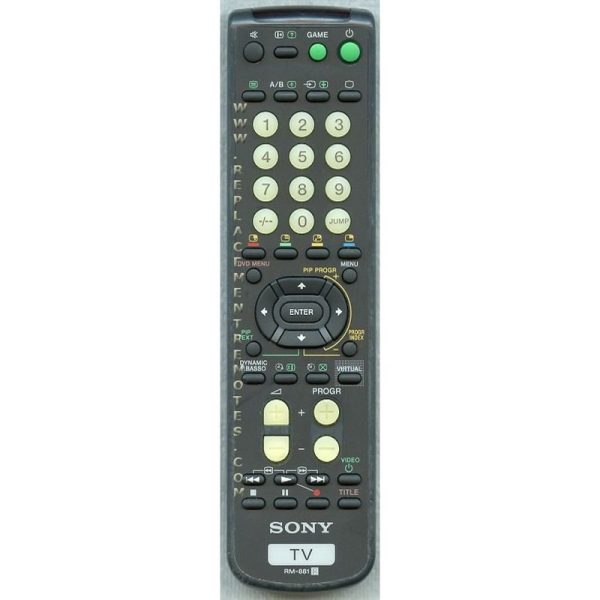 Sony RM-881 TV Remote Control – RM881