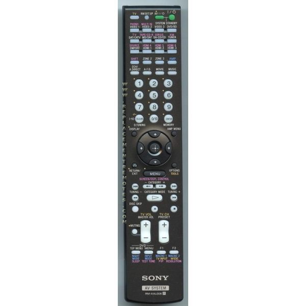Sony RM-AAL008 Receiver Remote Control – RMAAL008