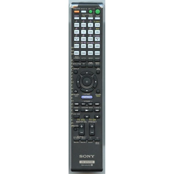 Sony RM-AAL013 Receiver Remote Control – RMAAL013