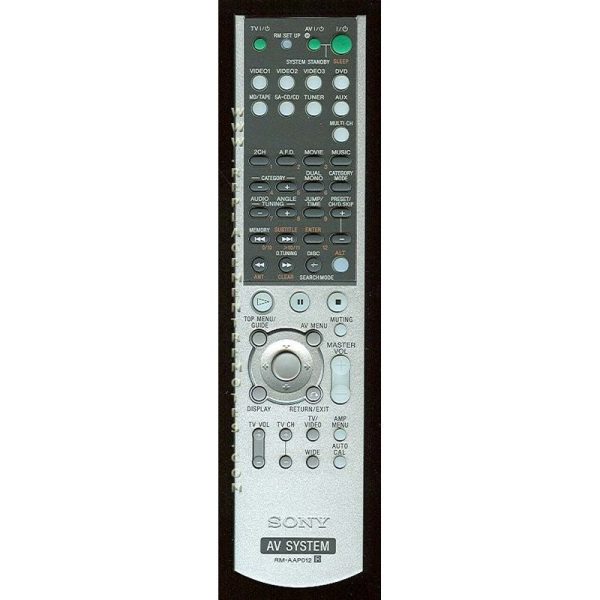 Sony RM-AAP012 Receiver Remote Control – RMAAP012