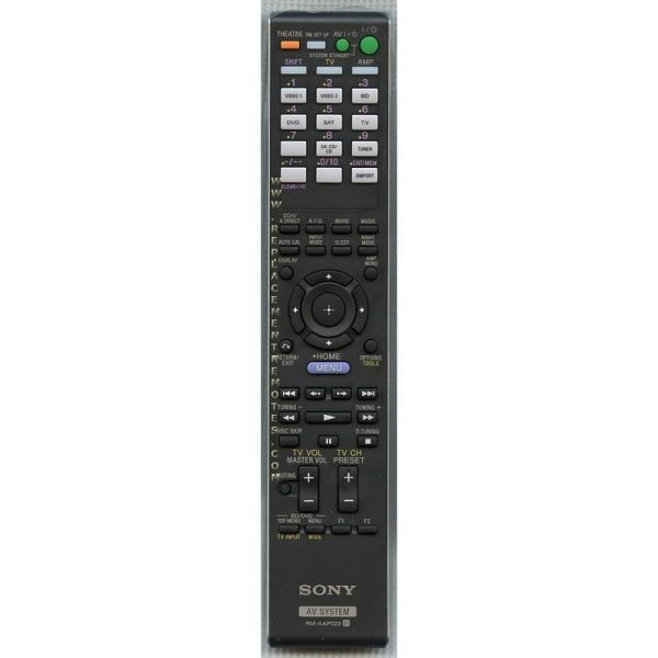 Sony RM-AAP022 Receiver Remote Control – RMAAP022